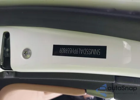 2023 Hyundai Santa Fe Calligraphy z USA, uszkodzony, nr VIN 5NMS5DAL9PH559809